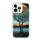 iPhone Case - Moon & Tree Stained Glass