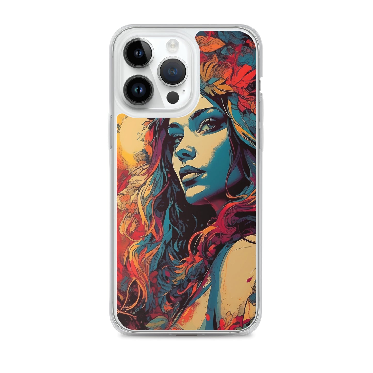 iPhone Case - Flowerpunk Woman