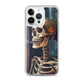 iPhone Case - Skull Flower Skeleton
