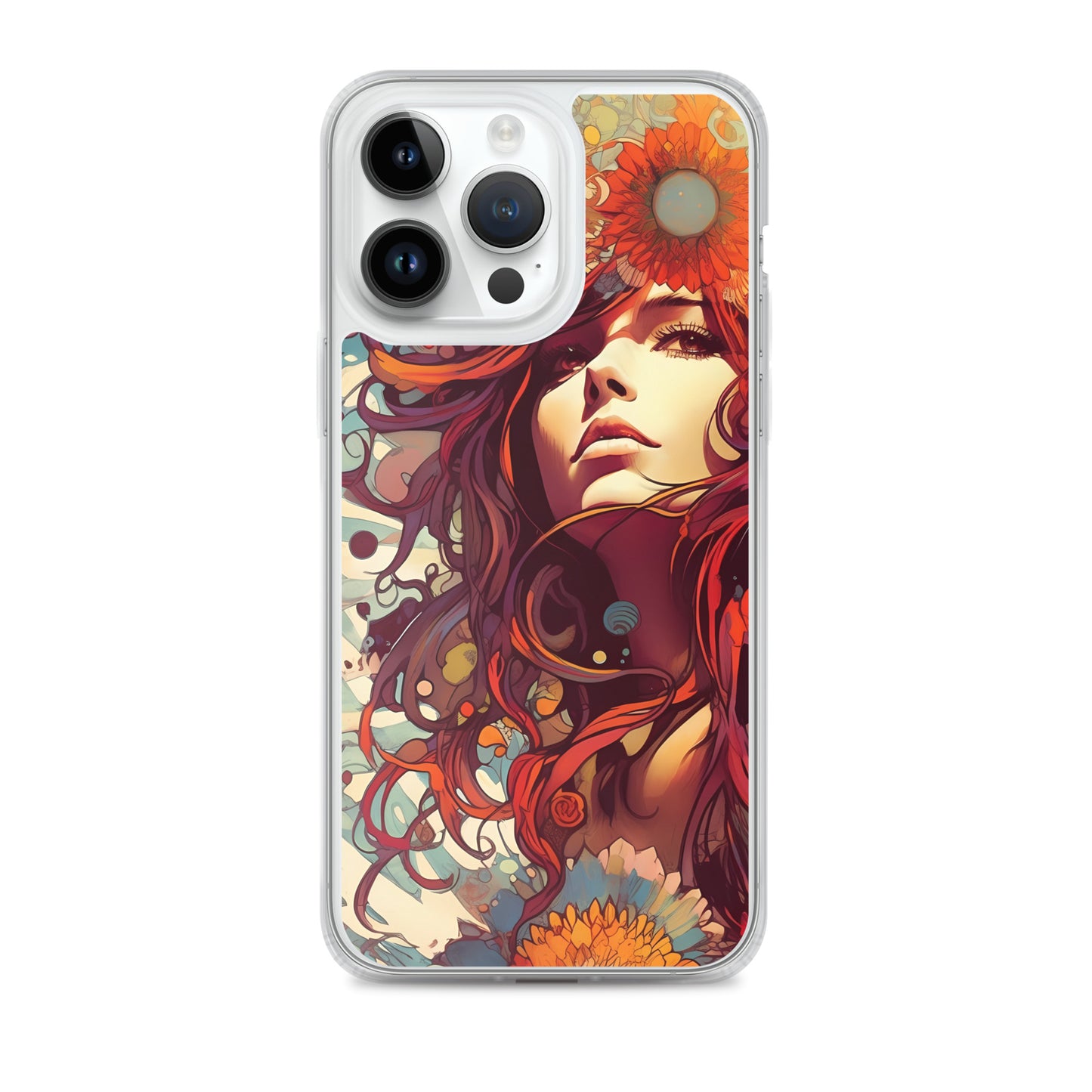 iPhone Case - Flower Immersed Woman