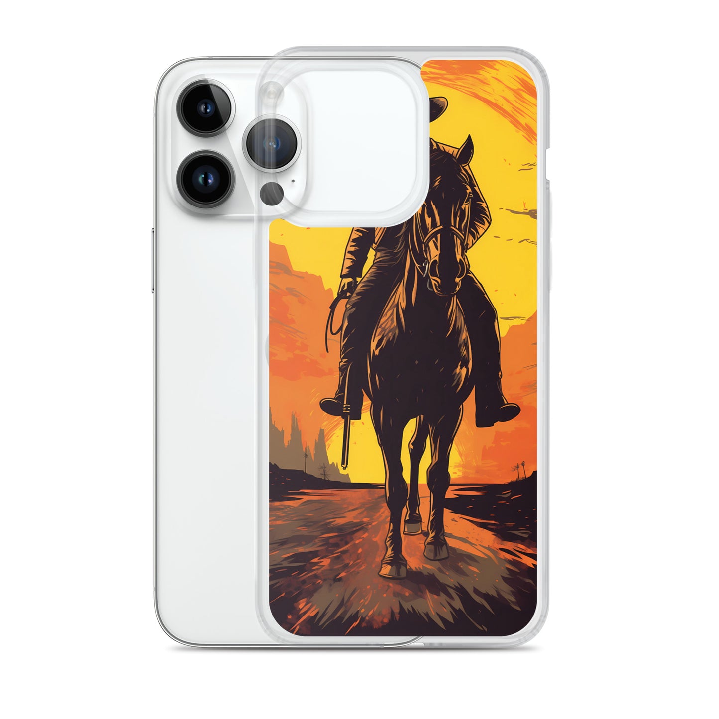 iPhone Case - Redemption in Amber and Silver