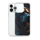 iPhone Case - Black Lab in Cyber City
