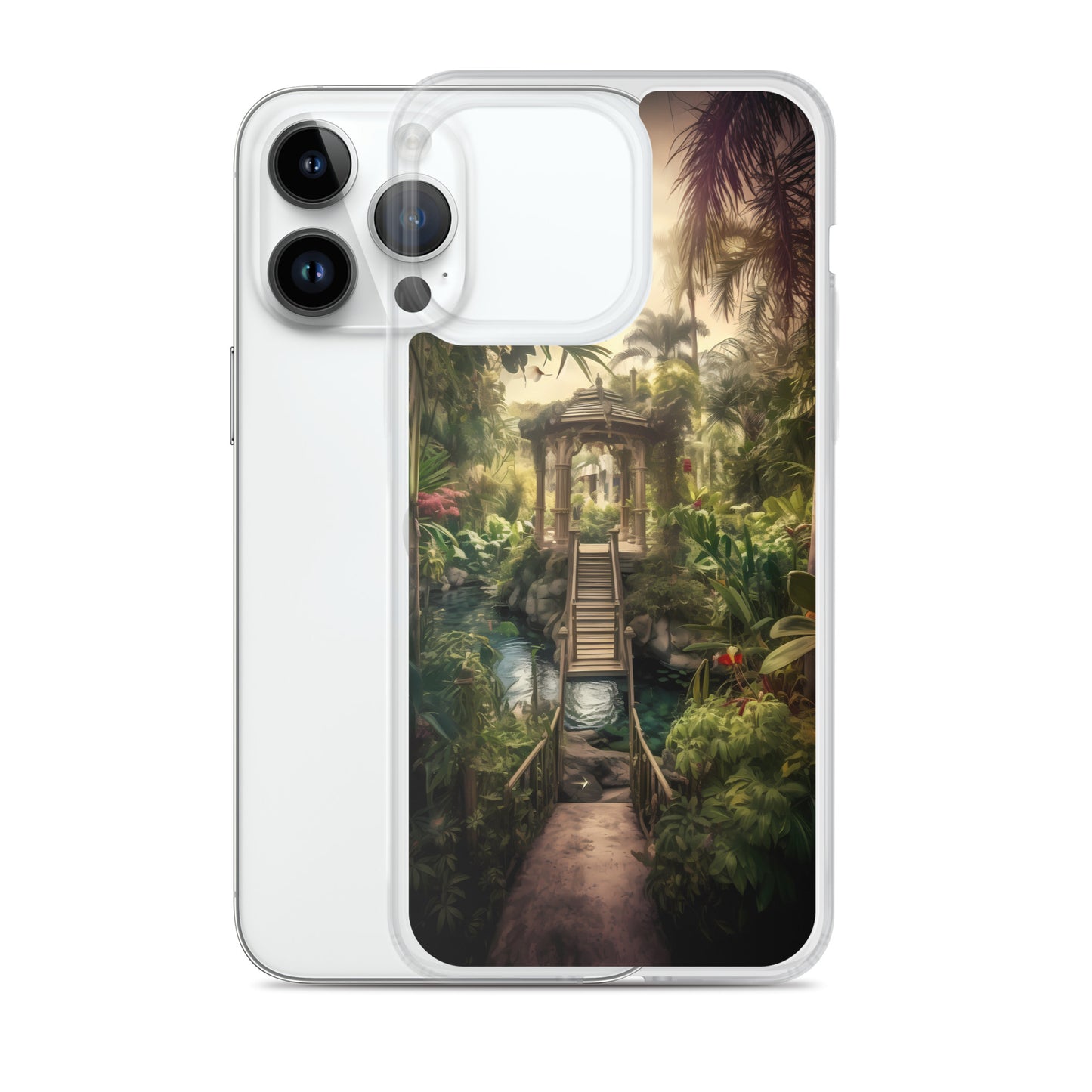 iPhone Case - Tropical Garden Path