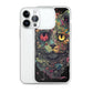 iPhone Case - Skullcat Psychedelia
