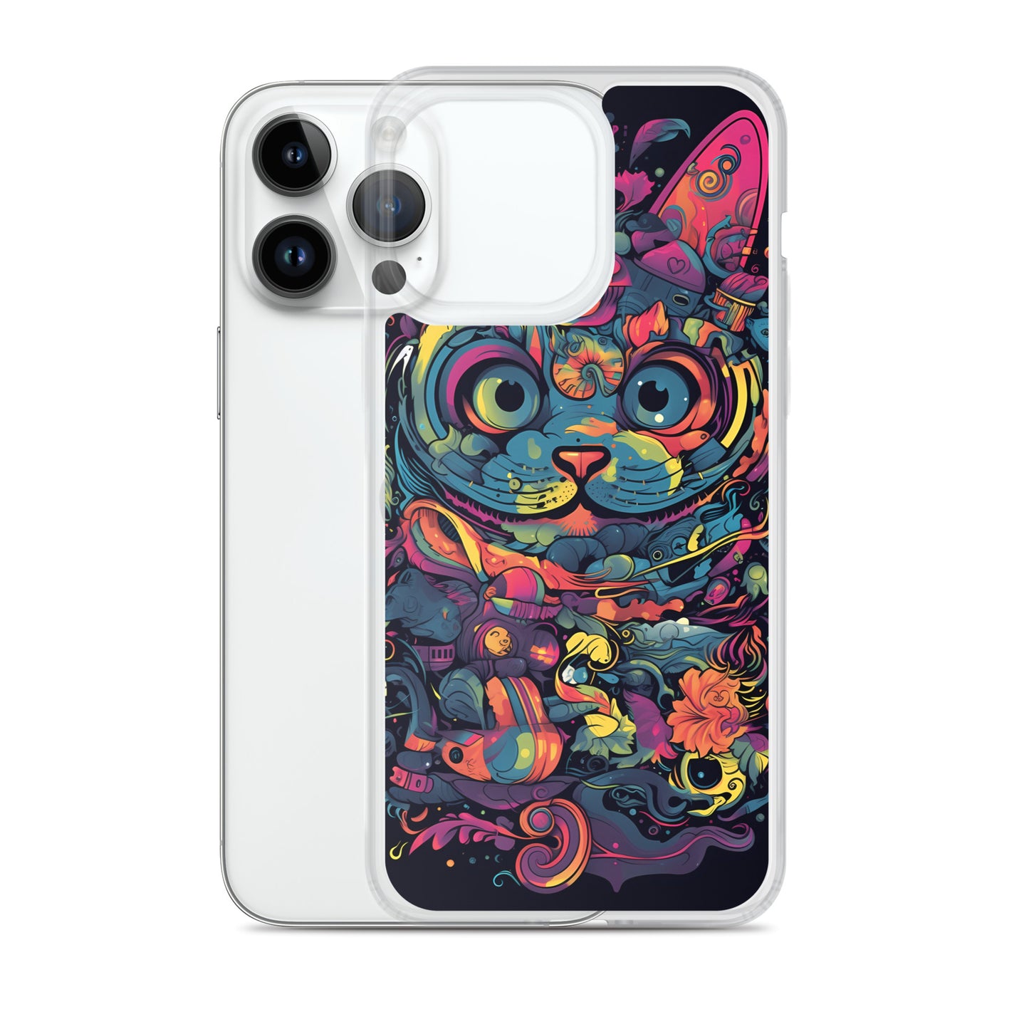 iPhone Case - Psychedelia Cat