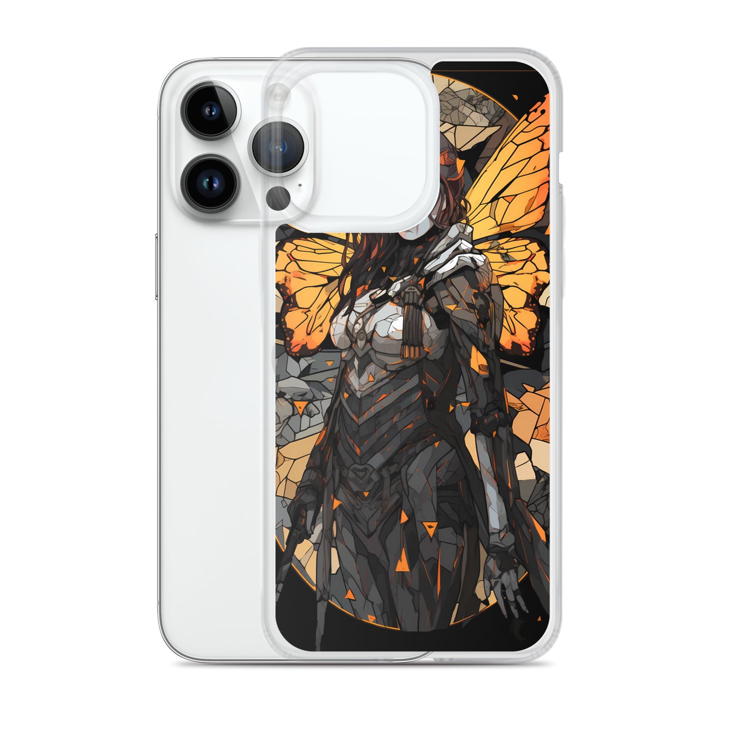 iPhone Case - Winged Woman Stained Glass
