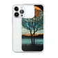 iPhone Case - Moon & Tree Stained Glass
