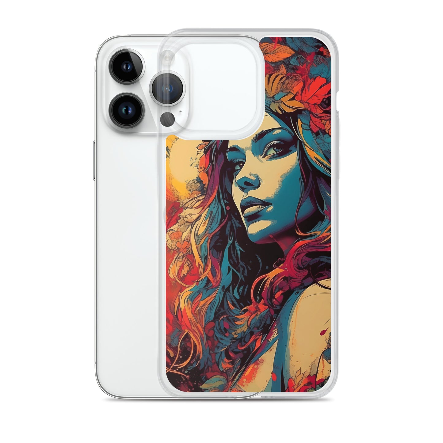 iPhone Case - Flowerpunk Woman