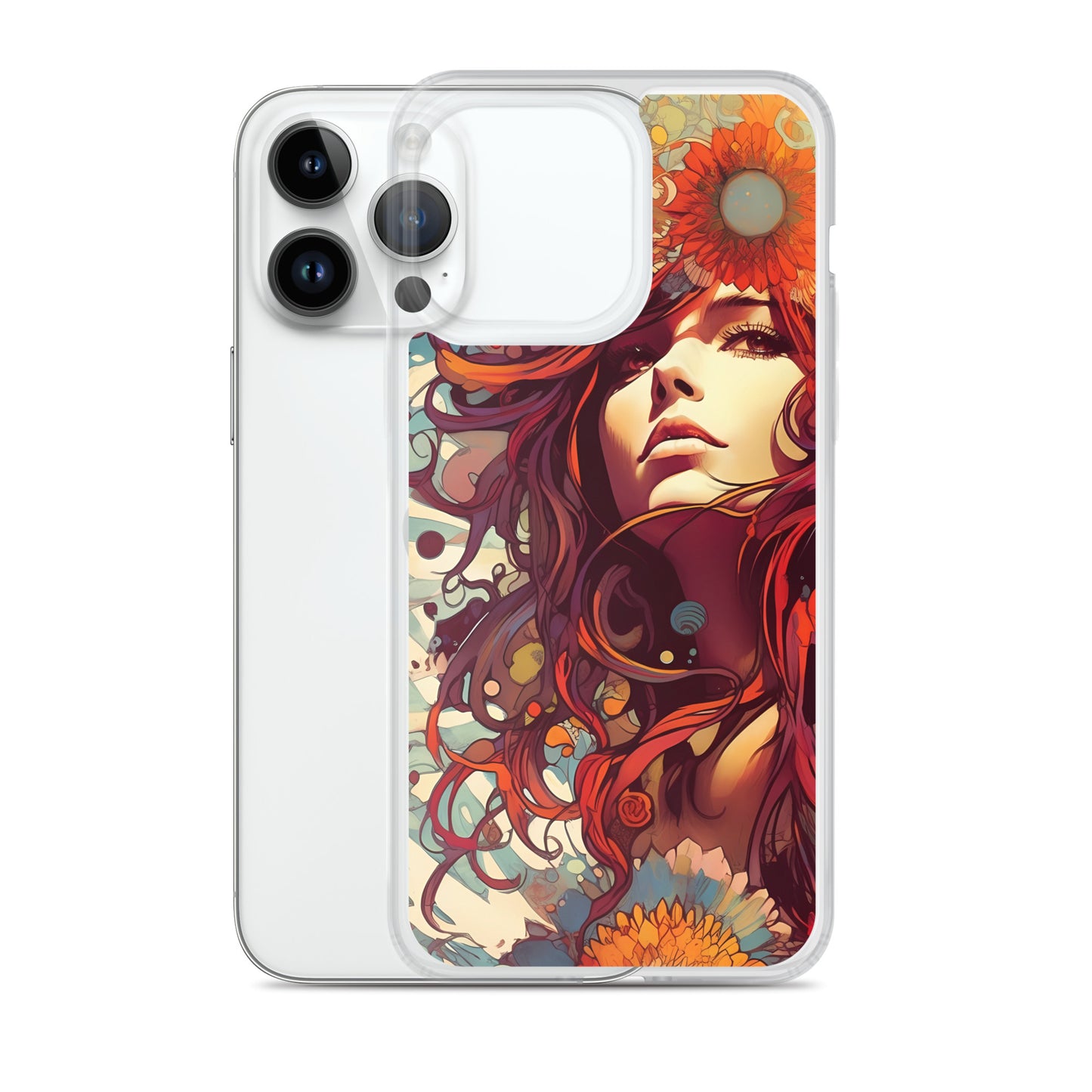 iPhone Case - Flower Immersed Woman