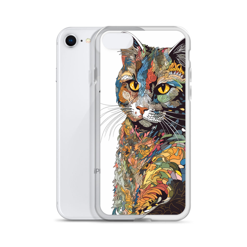 iPhone Case - Floral Feline