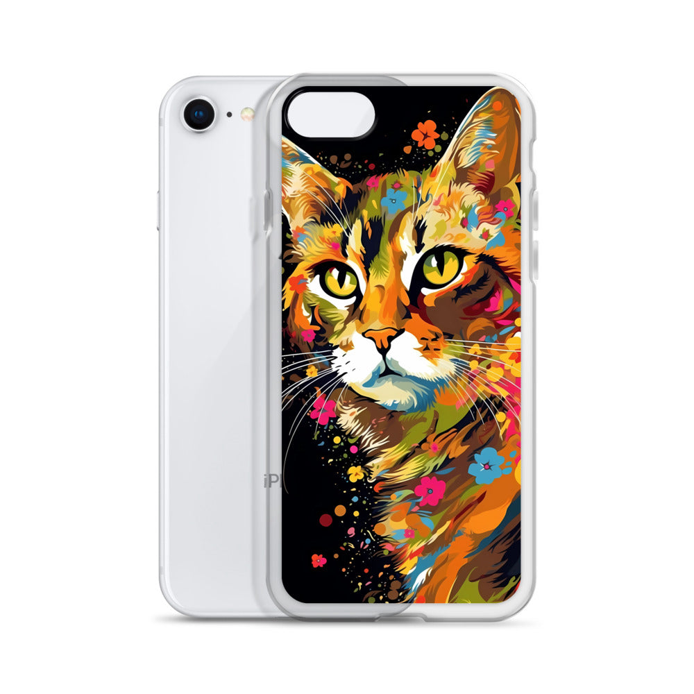 iPhone Case - Floral Feline