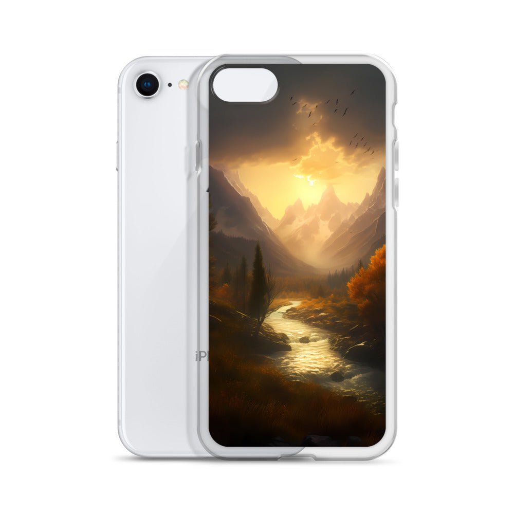 iPhone Case - Mystic Mountain Sunset