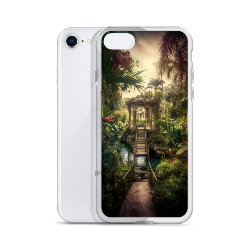 iPhone Case - Tropical Garden Path