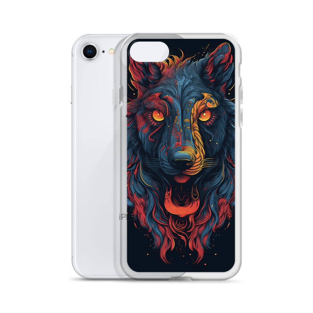 iPhone Case - Cosmic Wolf