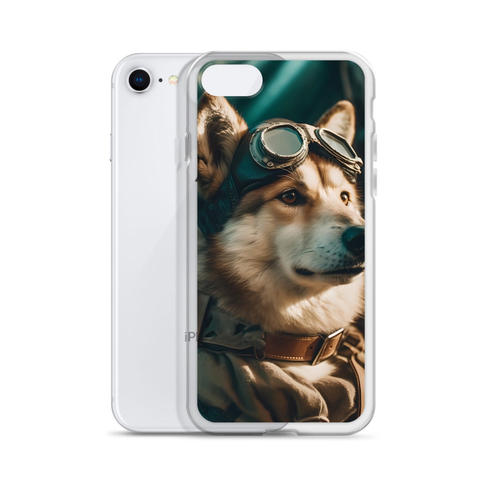 iPhone Case - Shiba Inu Pilot