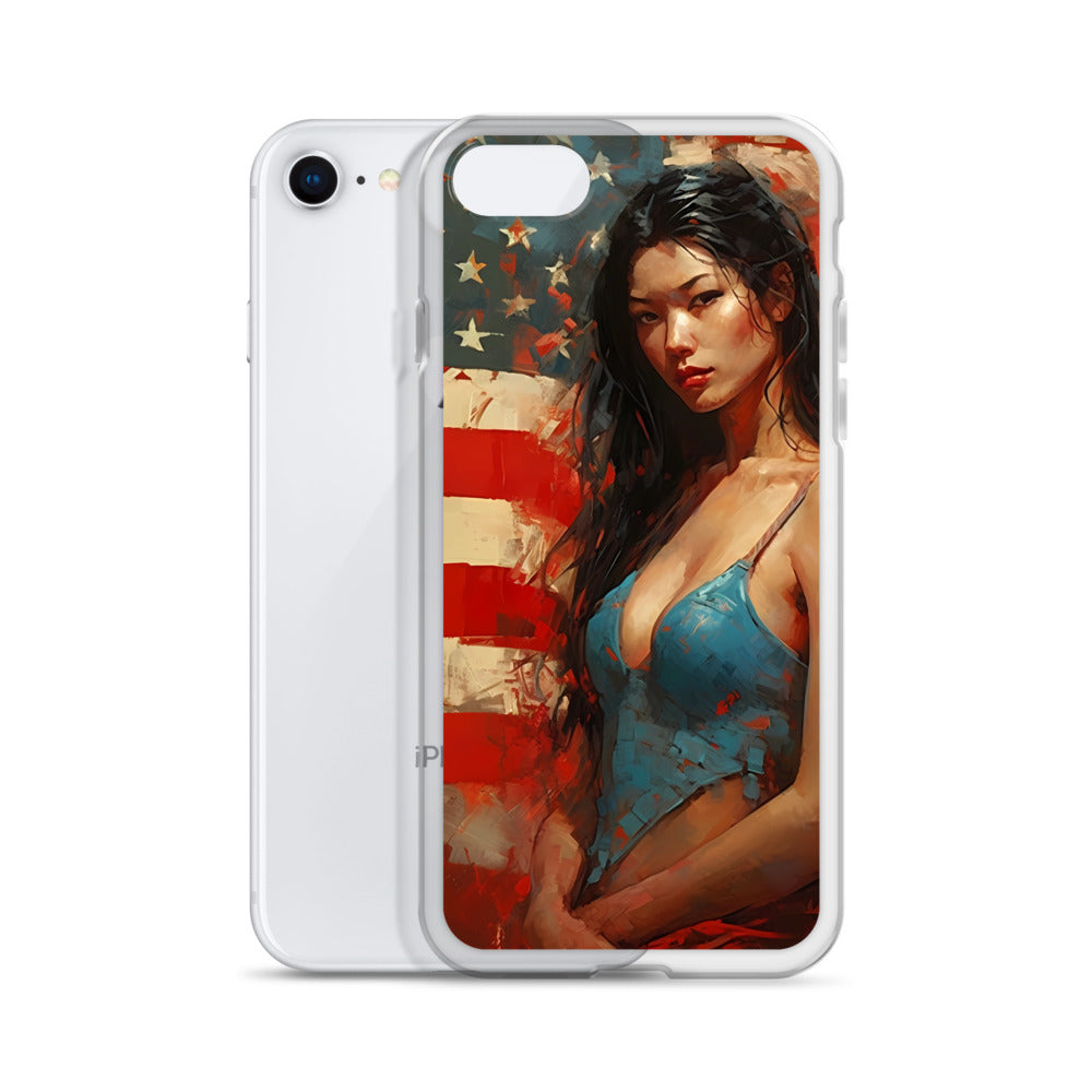iPhone Case - American Girl