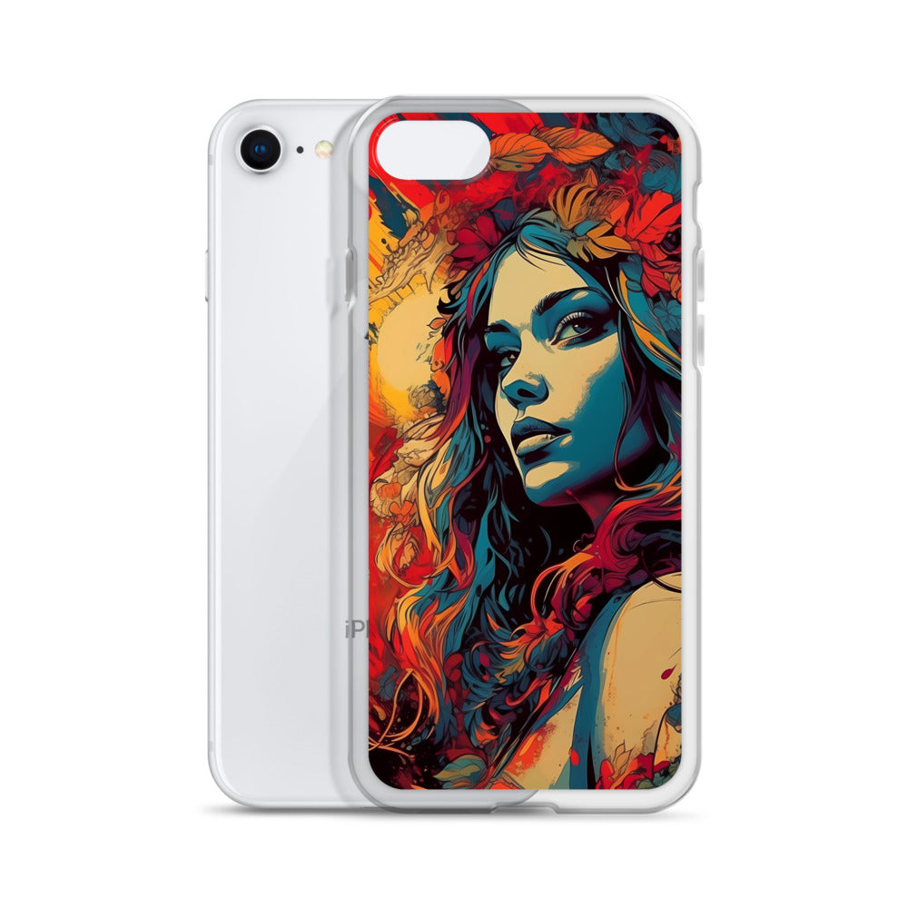 iPhone Case - Flowerpunk Woman