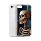 iPhone Case - Skull Flower Skeleton
