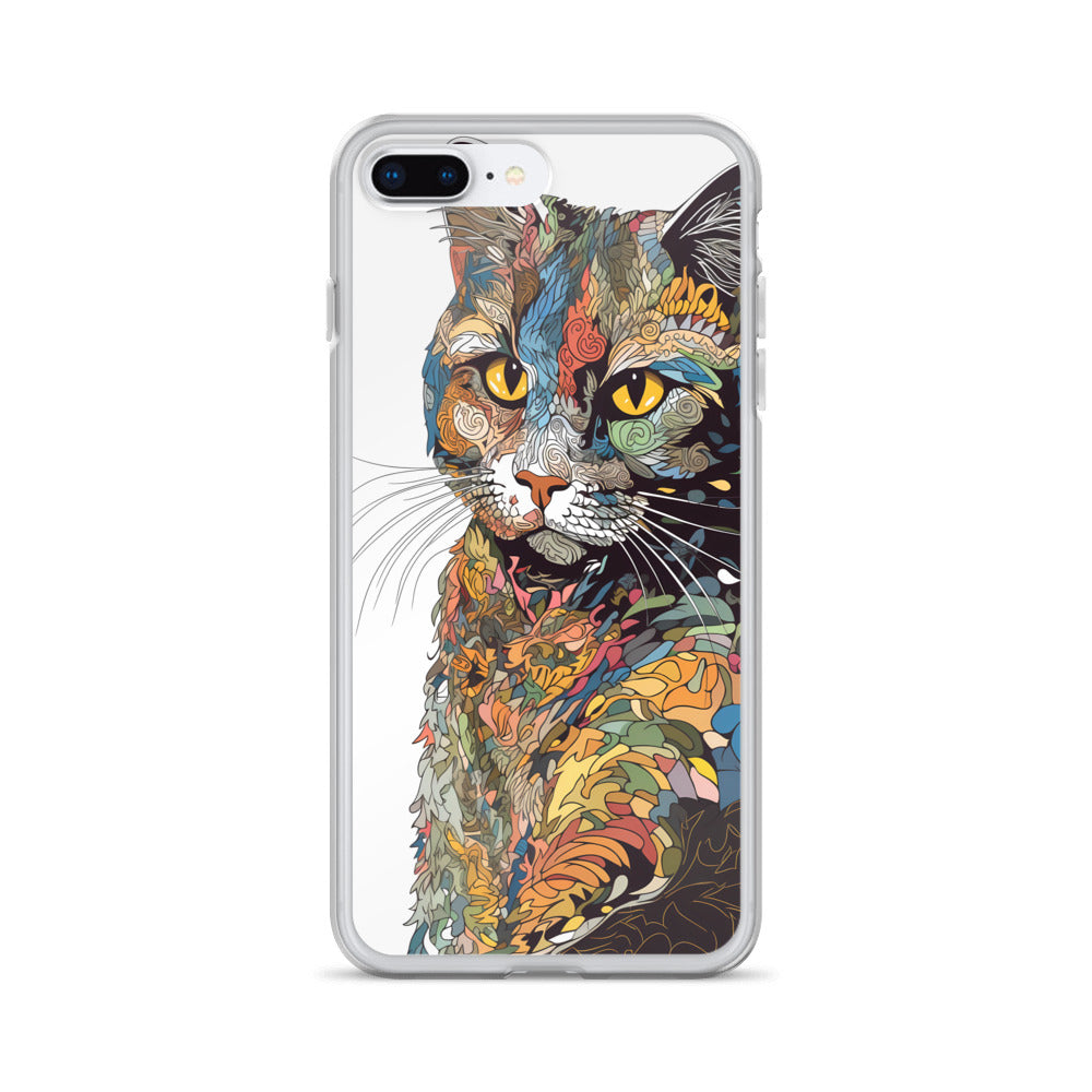 iPhone Case - Floral Feline