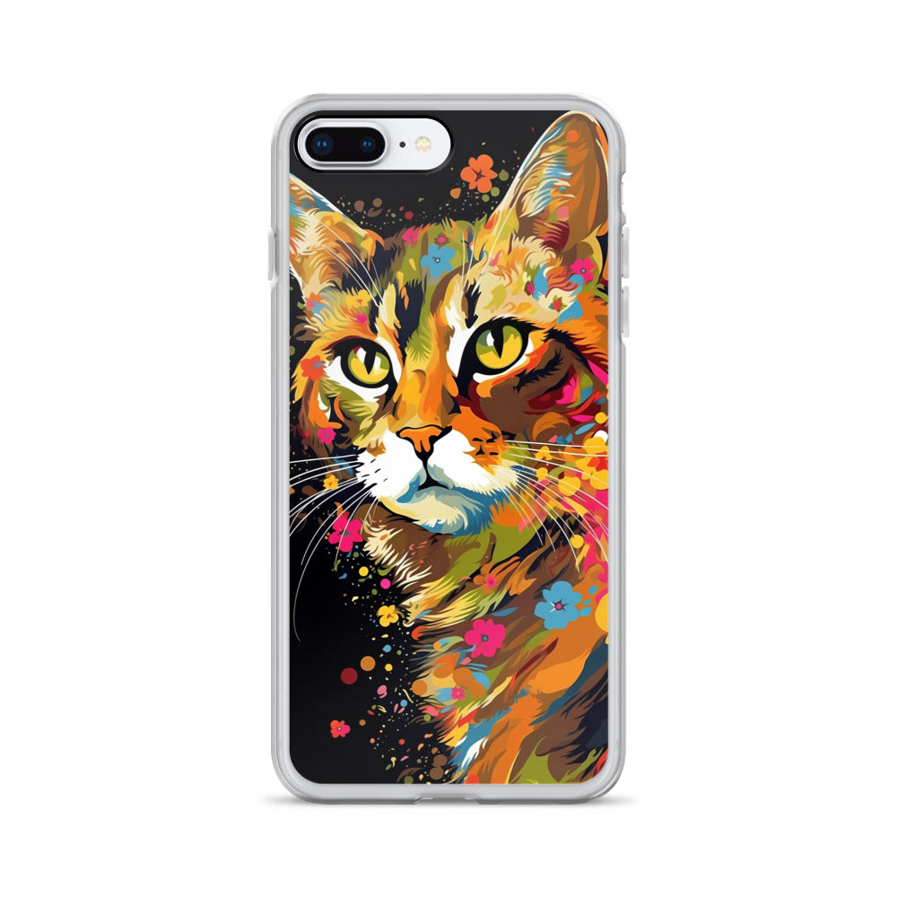 iPhone Case - Floral Feline