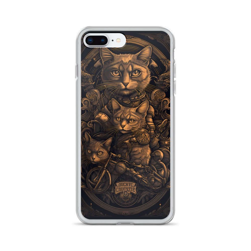 iPhone Case - Dieselpunk Cat Print