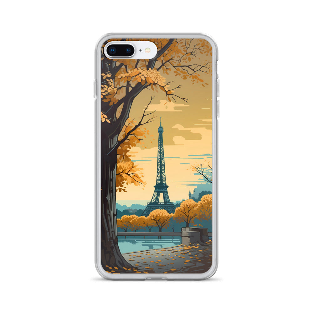 iPhone Case - Golden Eiffel Tower