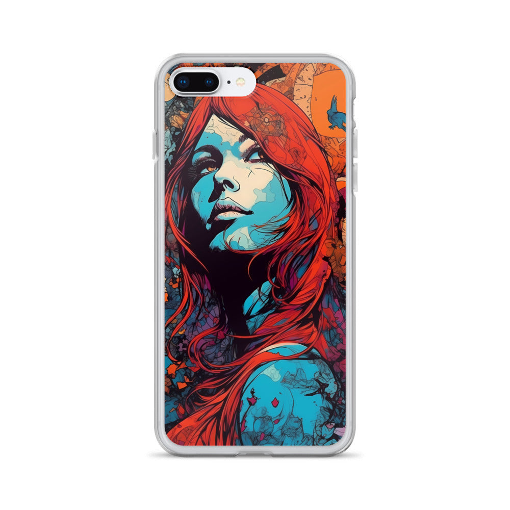 iPhone Case - Red Haired Psychedelic