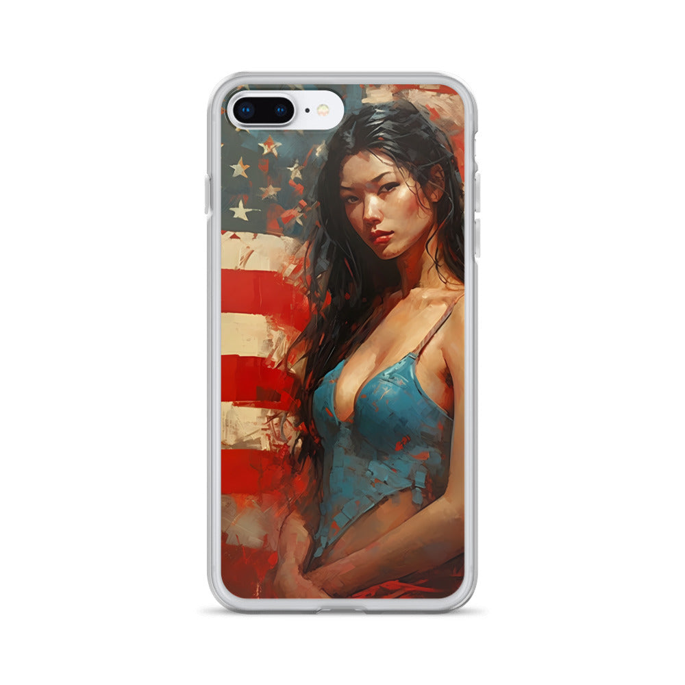 iPhone Case - American Girl