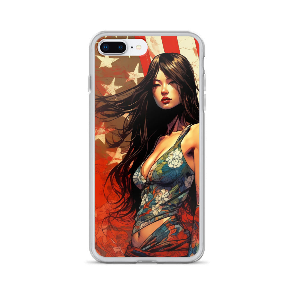 iPhone Case - American Woman