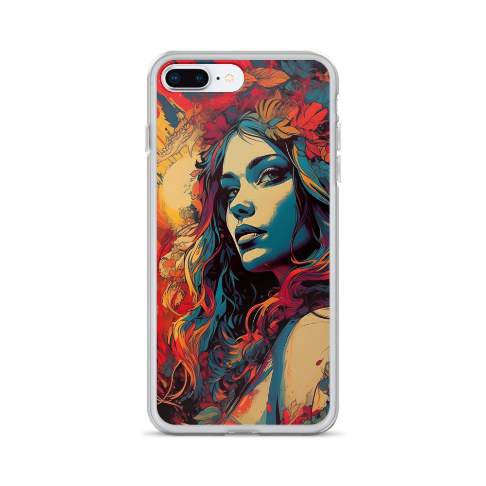 iPhone Case - Flowerpunk Woman