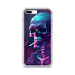 iPhone Case - Synthwave Smoking Skeleton