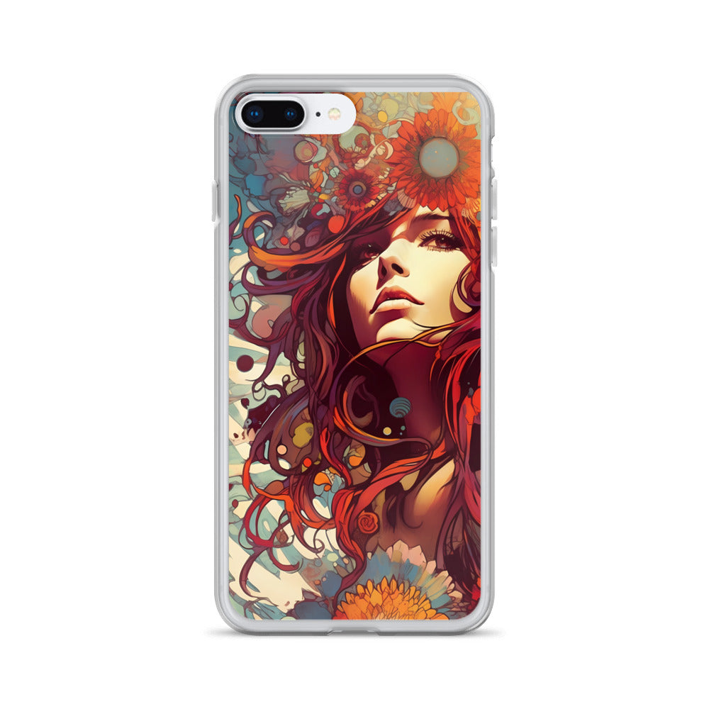 iPhone Case - Flower Immersed Woman