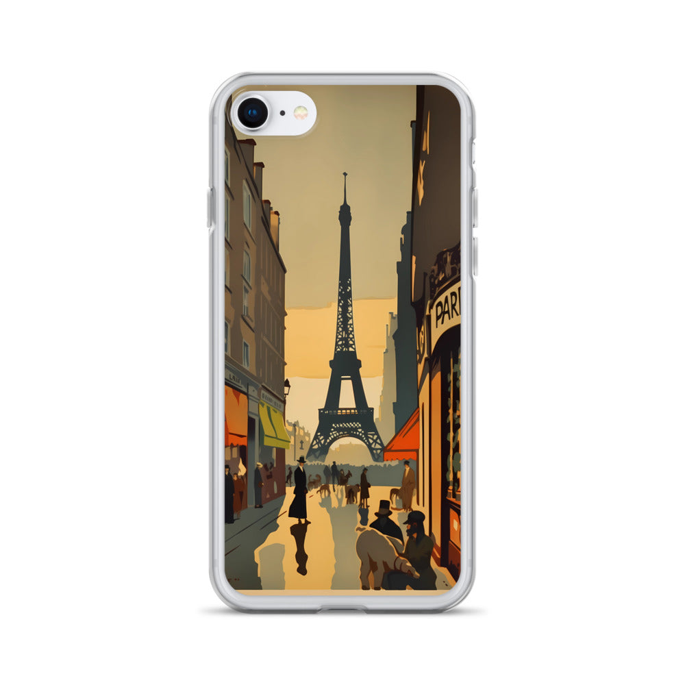 iPhone Case - Vintage Adverts - Parisian Street