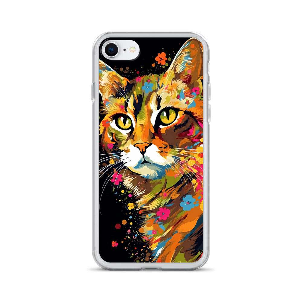 iPhone Case - Floral Feline