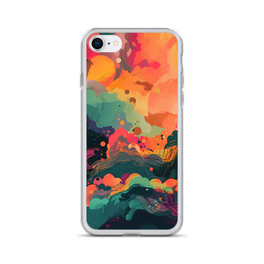 iPhone Case - Vibrant Vortexes