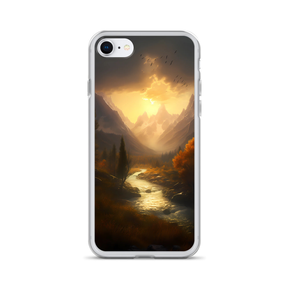 iPhone Case - Mystic Mountain Sunset
