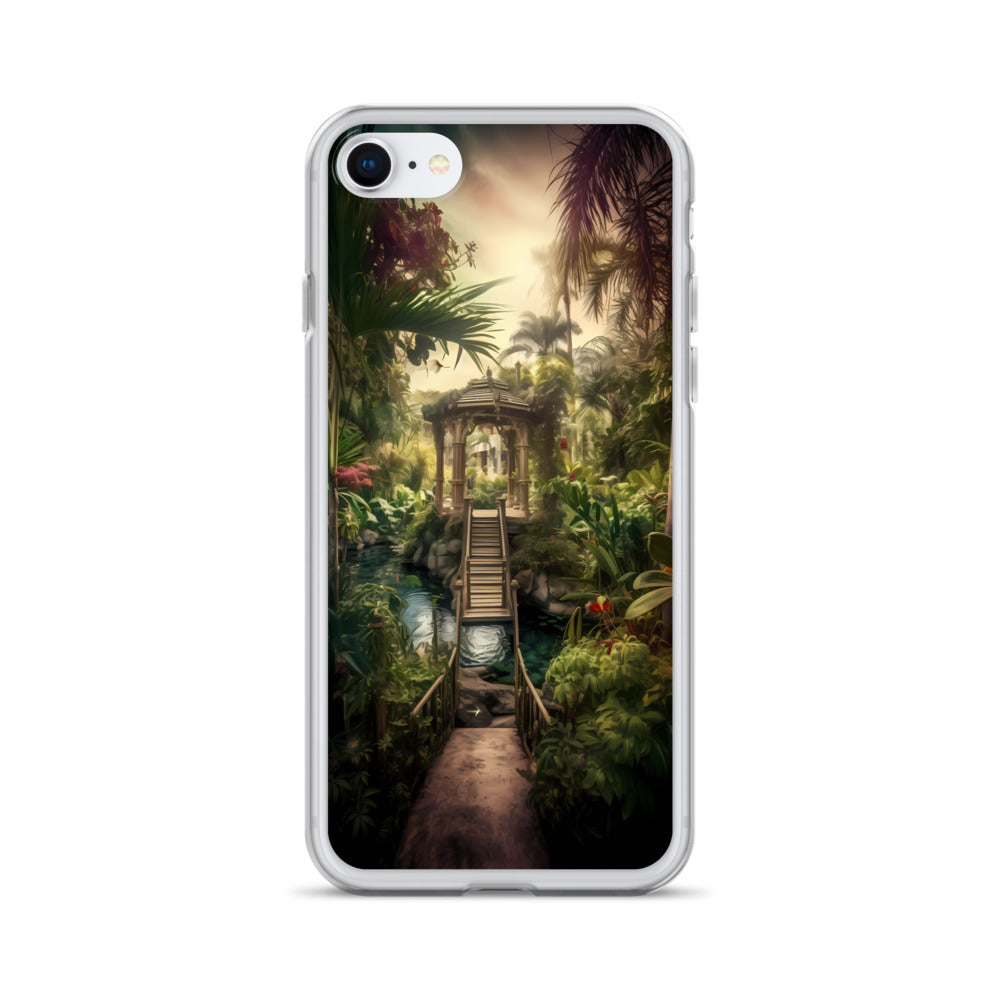 iPhone Case - Tropical Garden Path