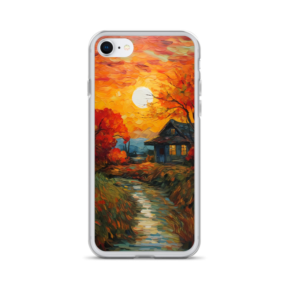 iPhone Case - Rustic Sunset Home