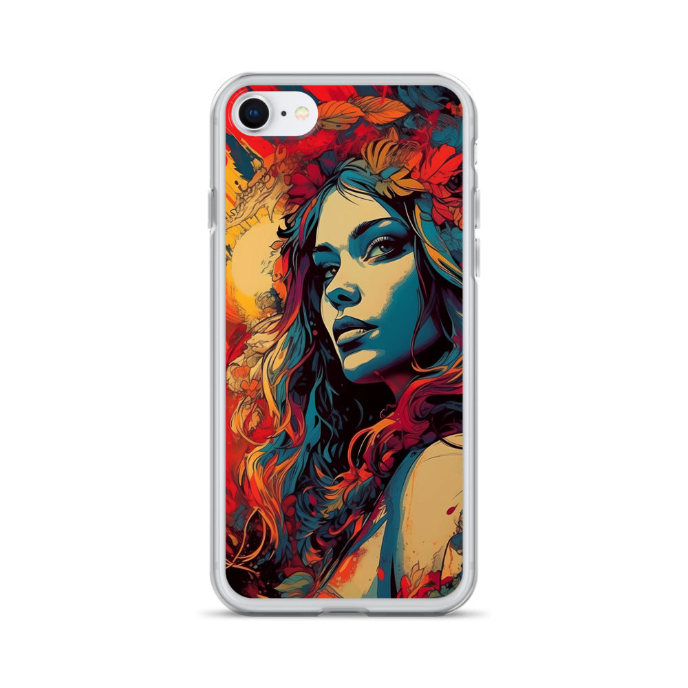 iPhone Case - Flowerpunk Woman
