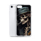 iPhone Case - Gentleman Smoking Skeleton
