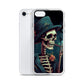 iPhone Case - Cryptidcore Skeleton Smoker