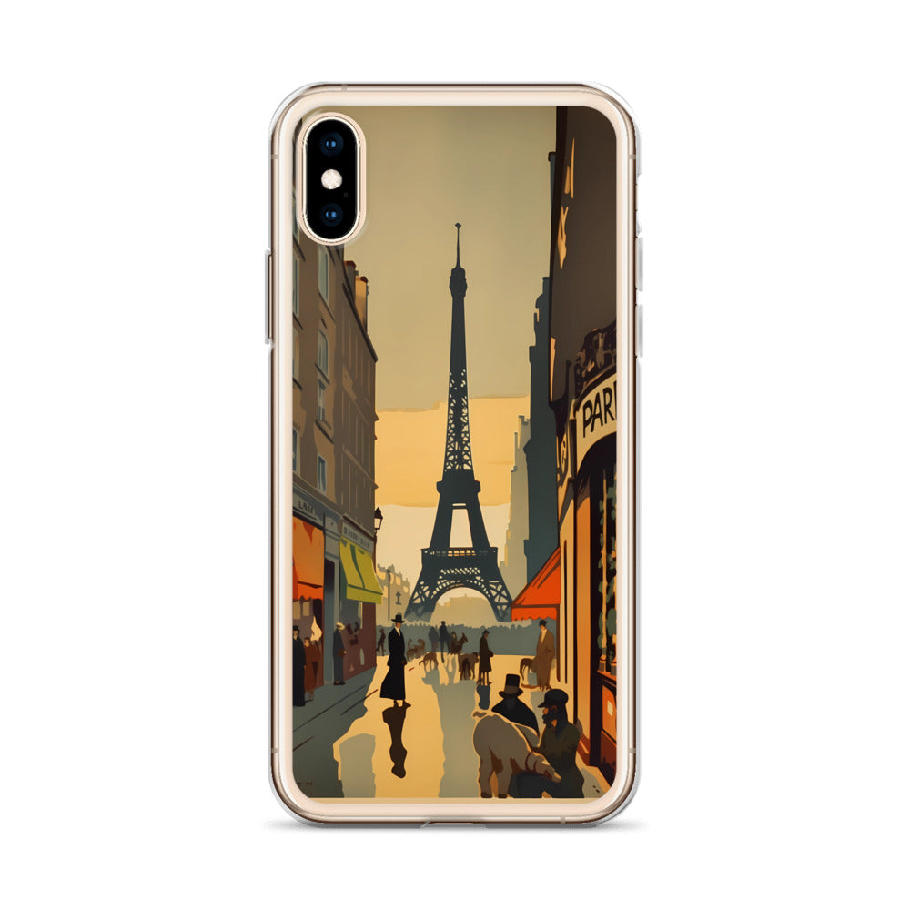 iPhone Case - Vintage Adverts - Parisian Street