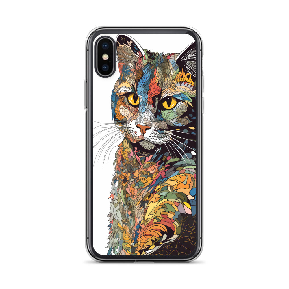 iPhone Case - Floral Feline