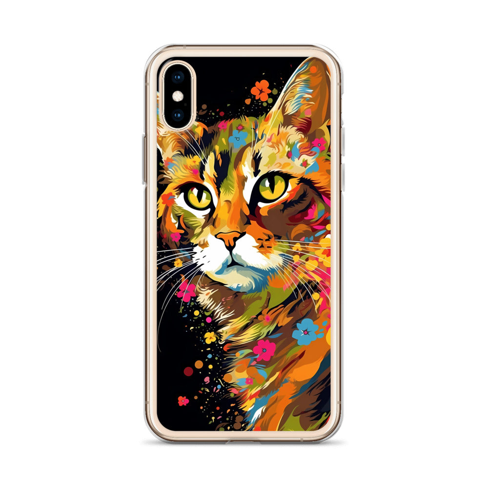 iPhone Case - Floral Feline