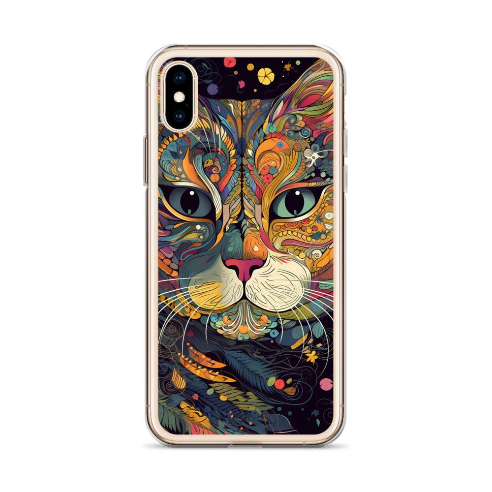 iPhone Case - Cosmic Floral Cat