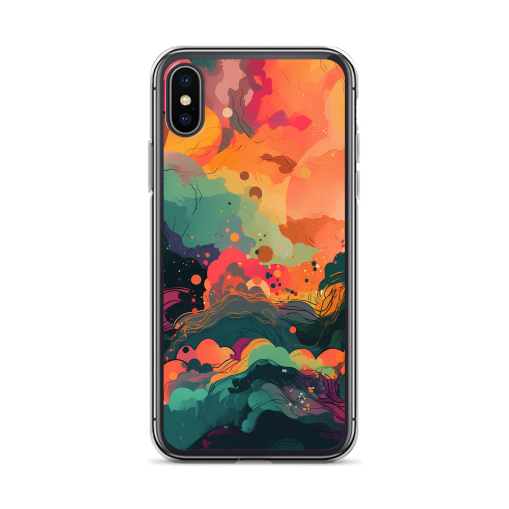 iPhone Case - Vibrant Vortexes