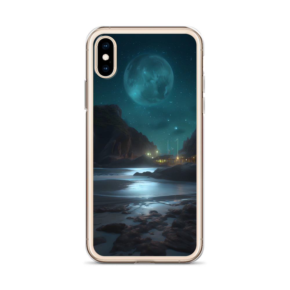 iPhone Case - Moonlit Coastal