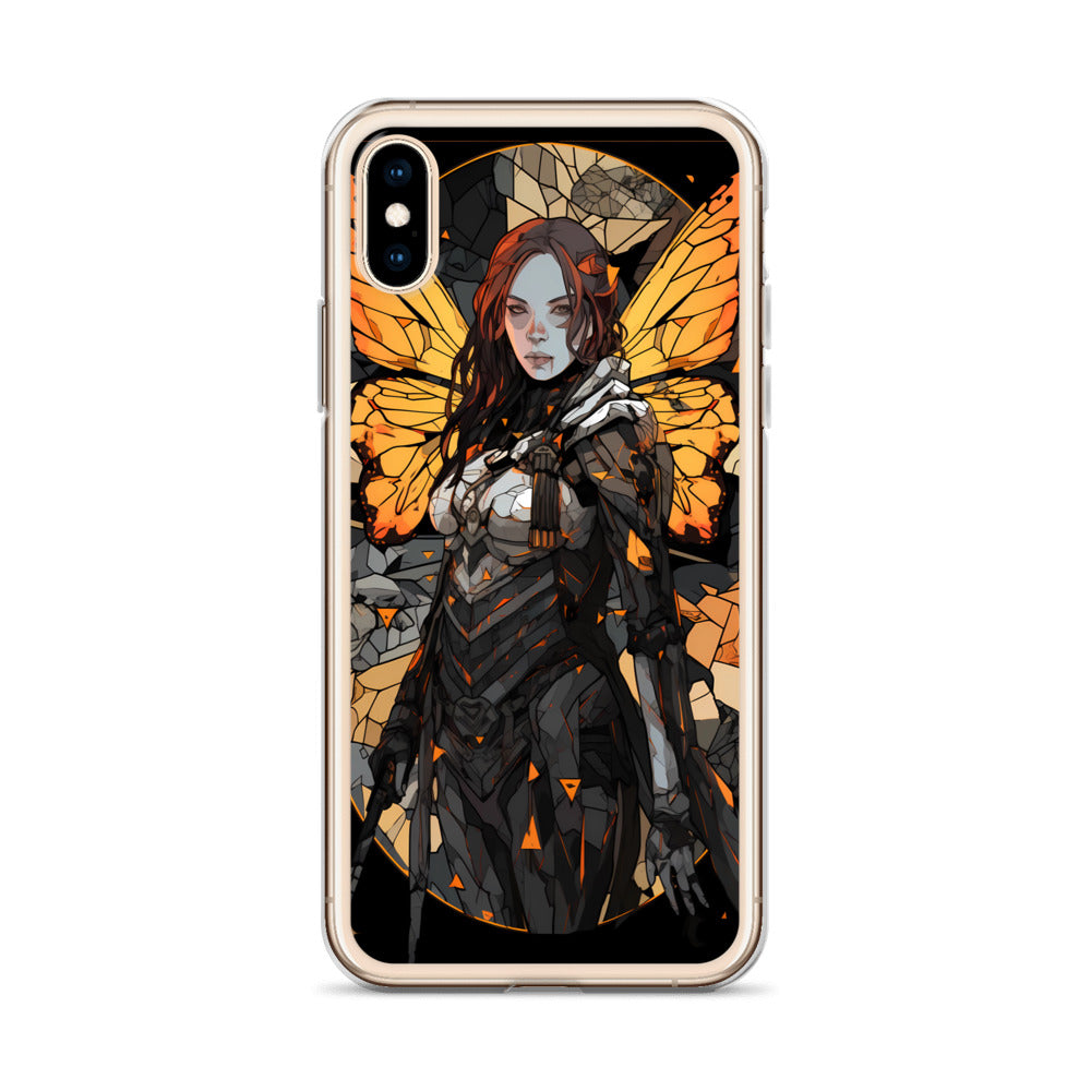 iPhone Case - Winged Woman Stained Glass