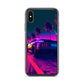 iPhone Case - Retrowave Neon Car