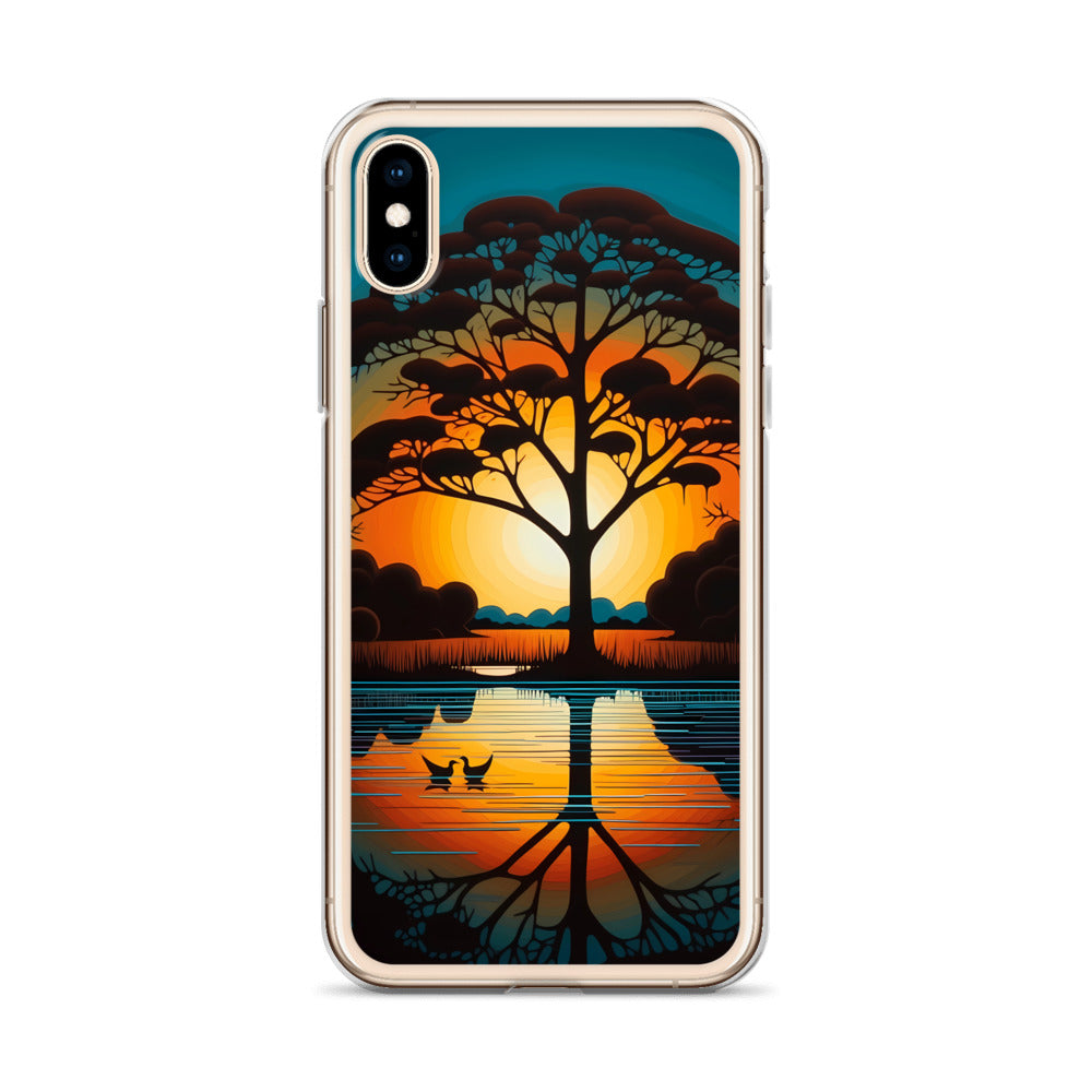iPhone Case - Sunset Tree
